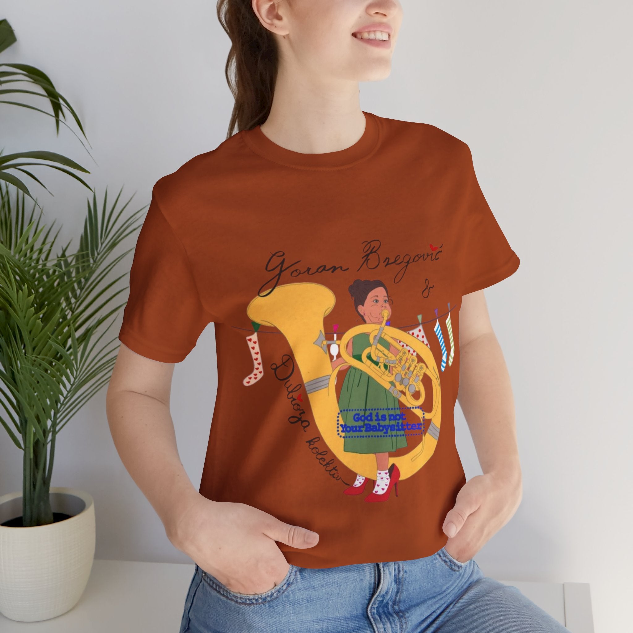 Goran Bregović x Dubioza Kolektiv "God Is Not Your Babysitter" T-Shirt