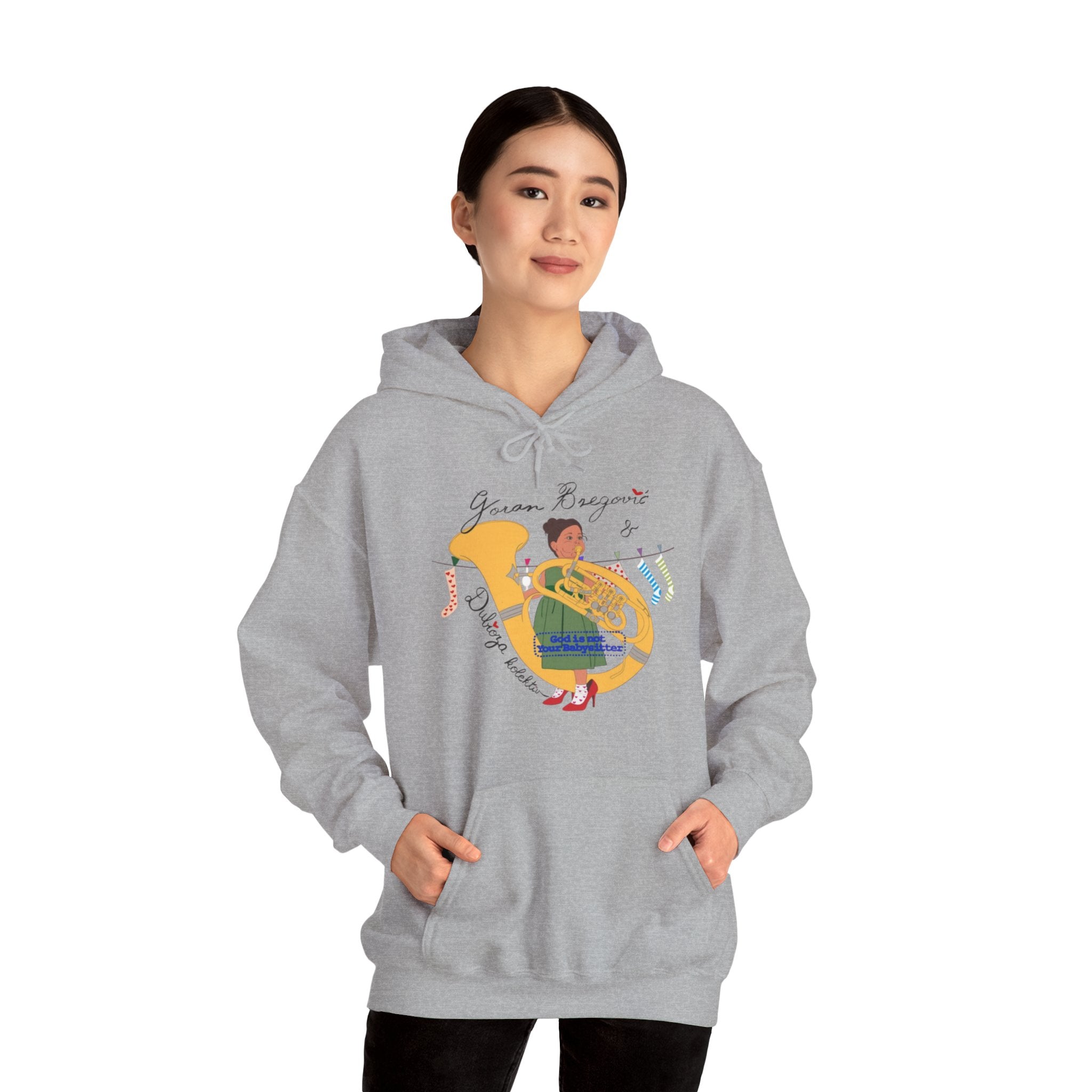 Goran Bregović x Dubioza Kolektiv "God Is Not Your Babysitter" Hoodie