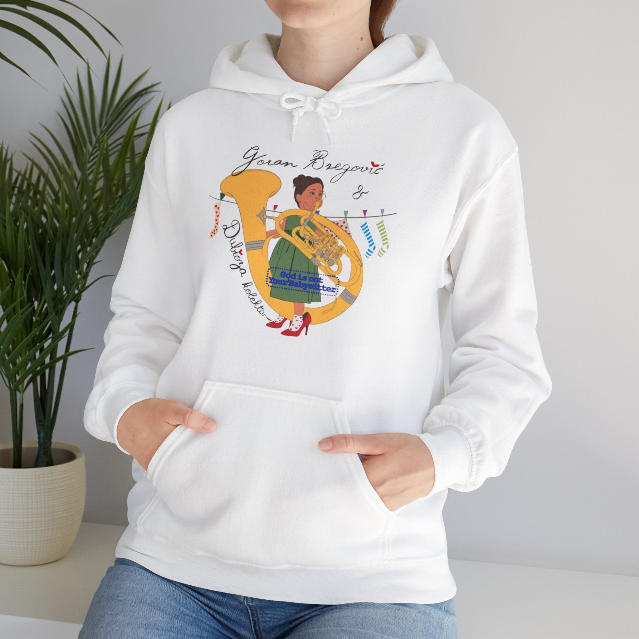 Goran Bregović x Dubioza Kolektiv "God Is Not Your Babysitter" Hoodie