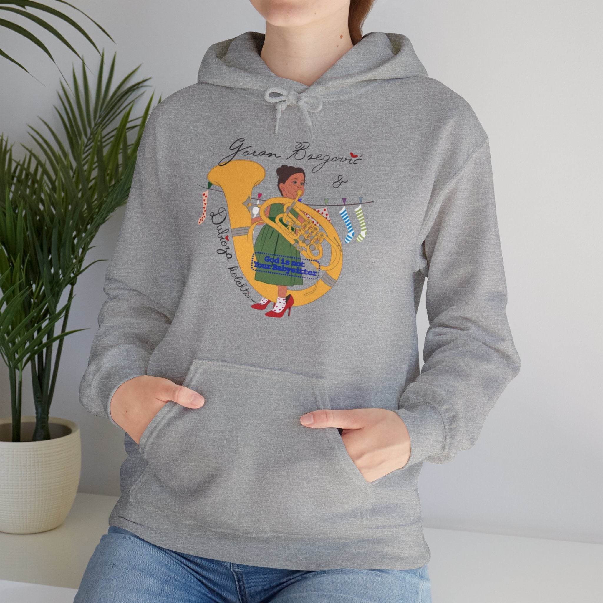 Goran Bregović x Dubioza Kolektiv "God Is Not Your Babysitter" Hoodie
