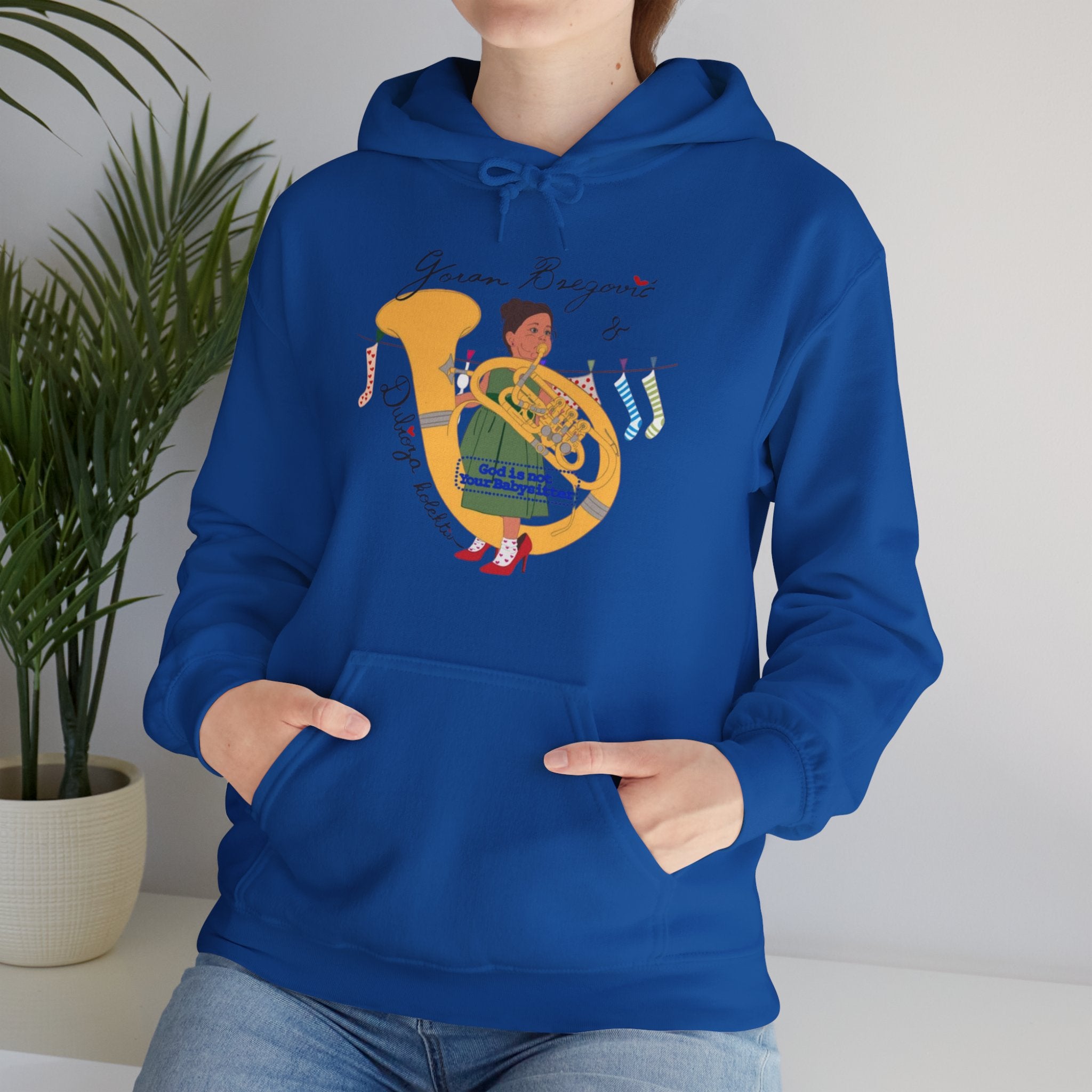 Goran Bregović x Dubioza Kolektiv "God Is Not Your Babysitter" Hoodie