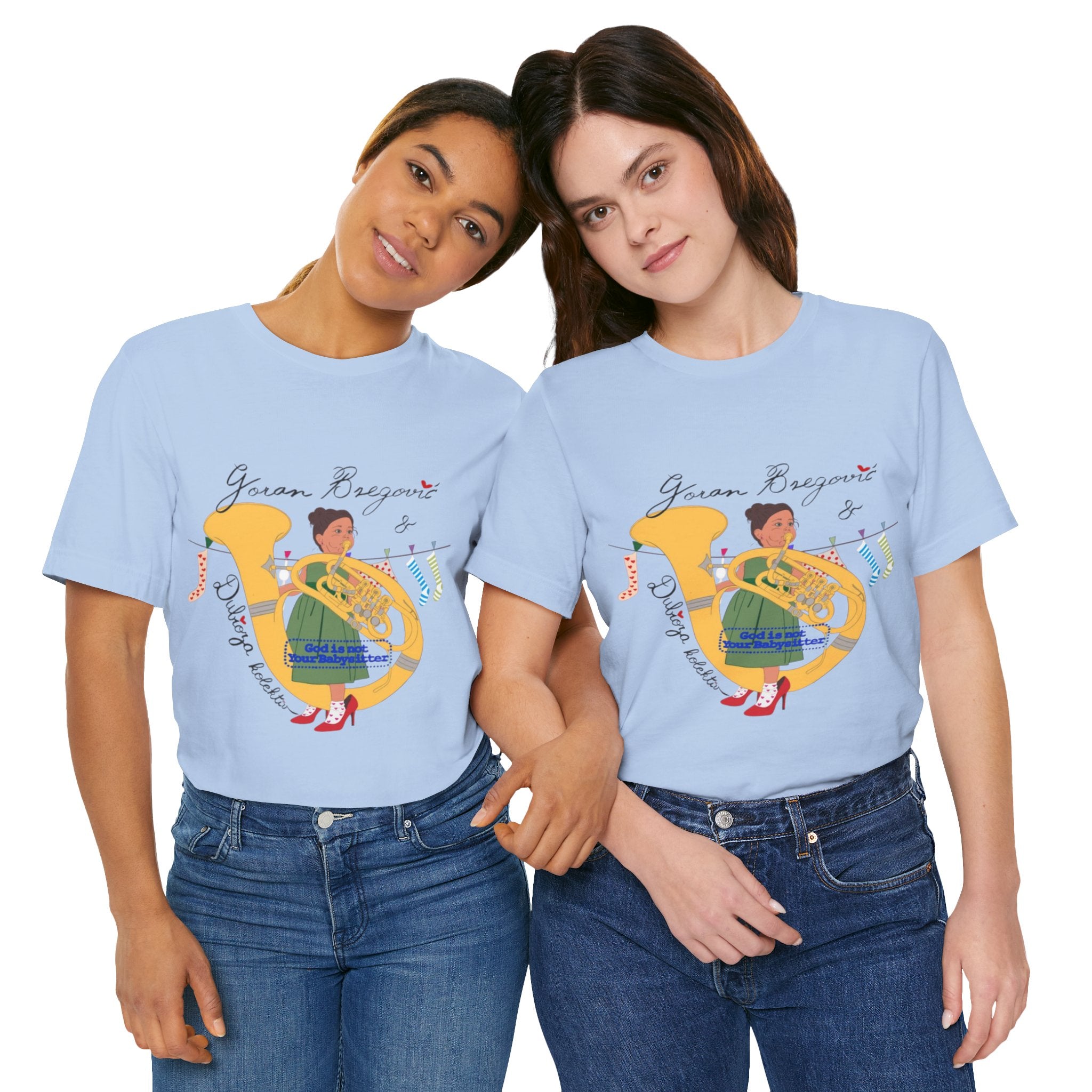 Goran Bregović x Dubioza Kolektiv "God Is Not Your Babysitter" T-Shirt