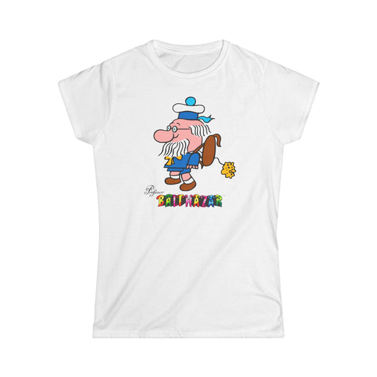 Fitted Women's Shirt Balthazar with a Backpack