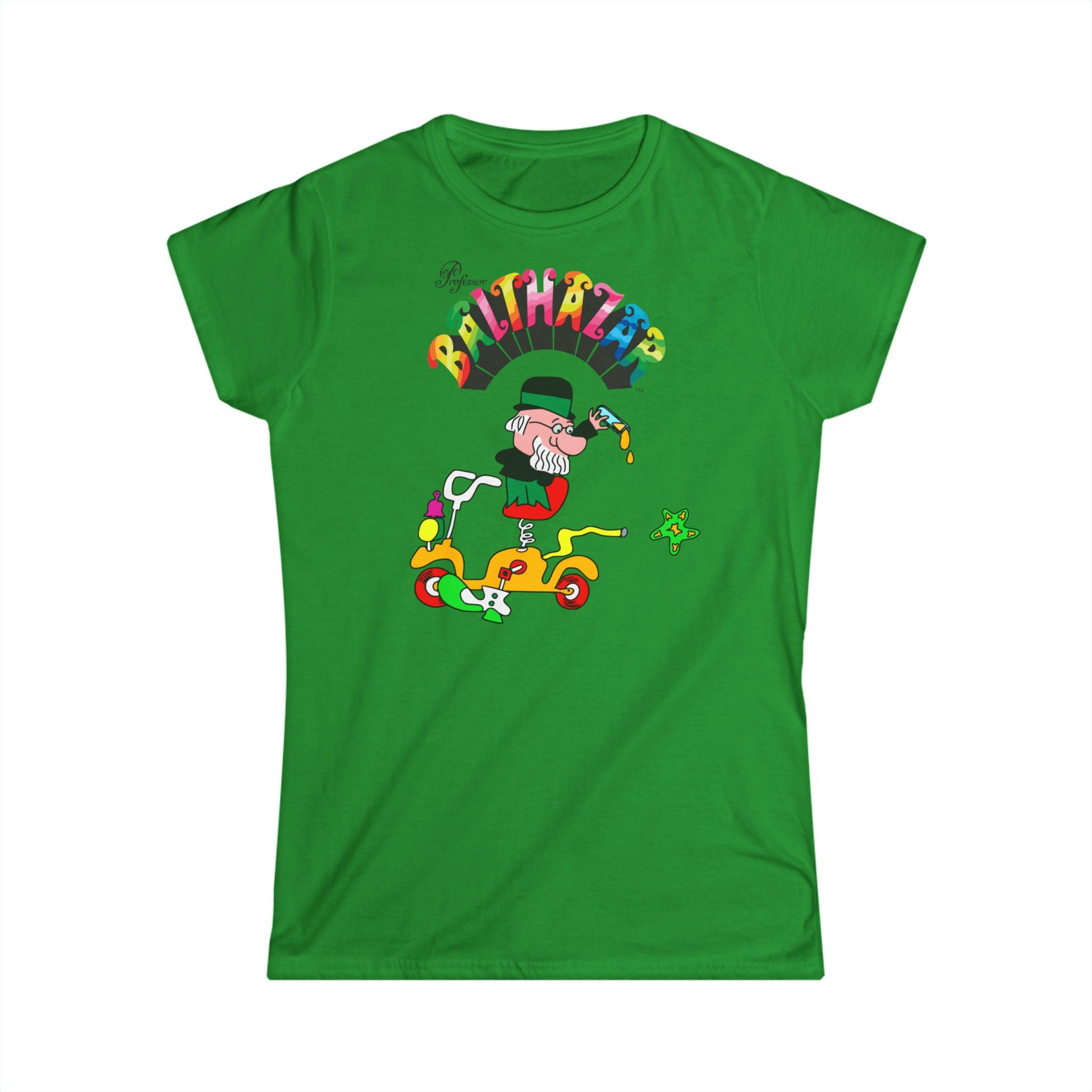 Fitted Women's T-Shirt Professor Balthazar