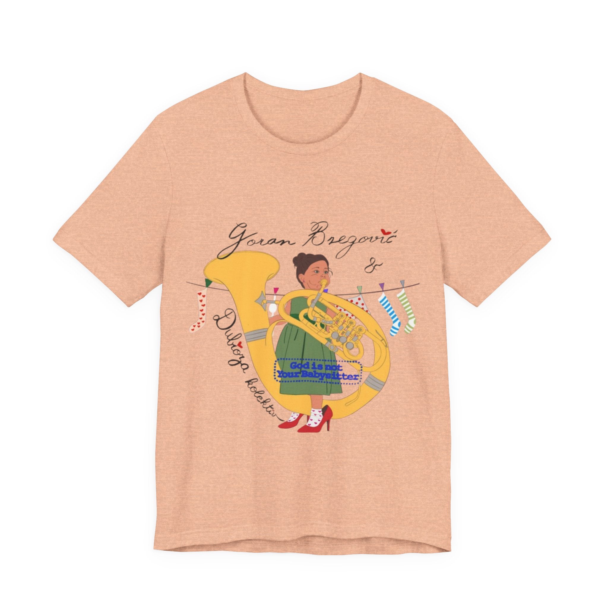 Goran Bregović x Dubioza Kolektiv "God Is Not Your Babysitter" T-Shirt