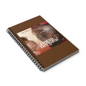 The Belly Button of The World Spiral Notebook