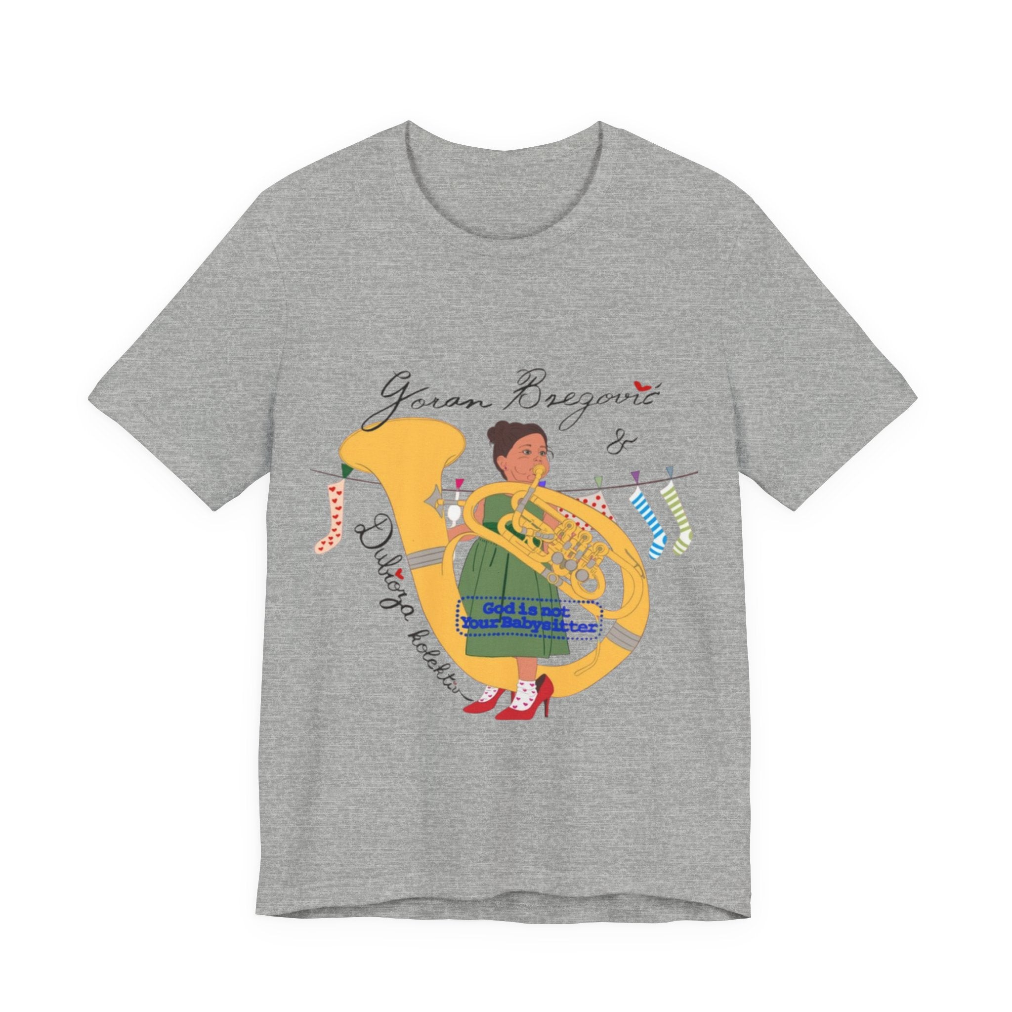 Goran Bregović x Dubioza Kolektiv "God Is Not Your Babysitter" T-Shirt