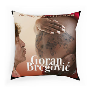 The Belly Button Of The World Cushion