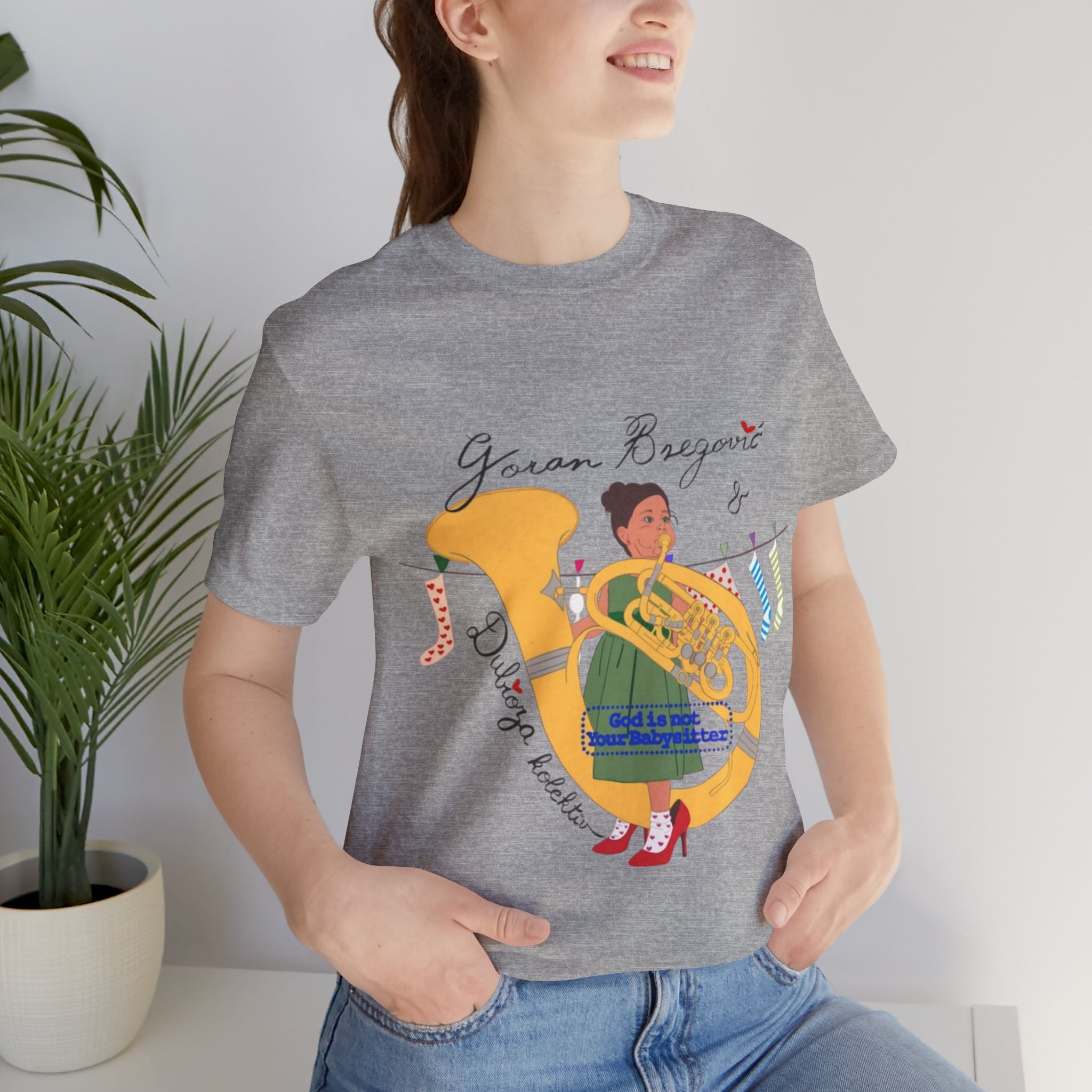 Goran Bregović x Dubioza Kolektiv "God Is Not Your Babysitter" T-Shirt
