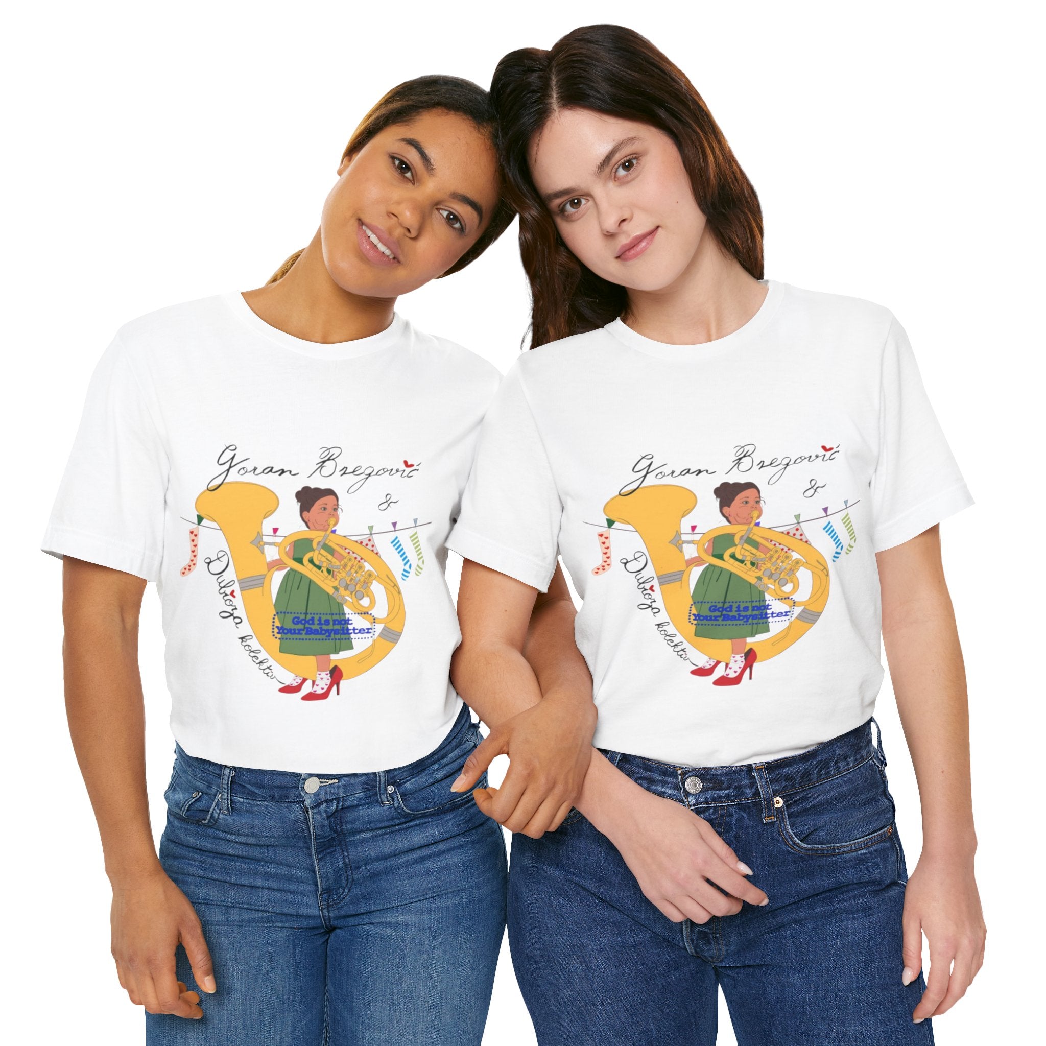 Goran Bregović x Dubioza Kolektiv "God Is Not Your Babysitter" T-Shirt