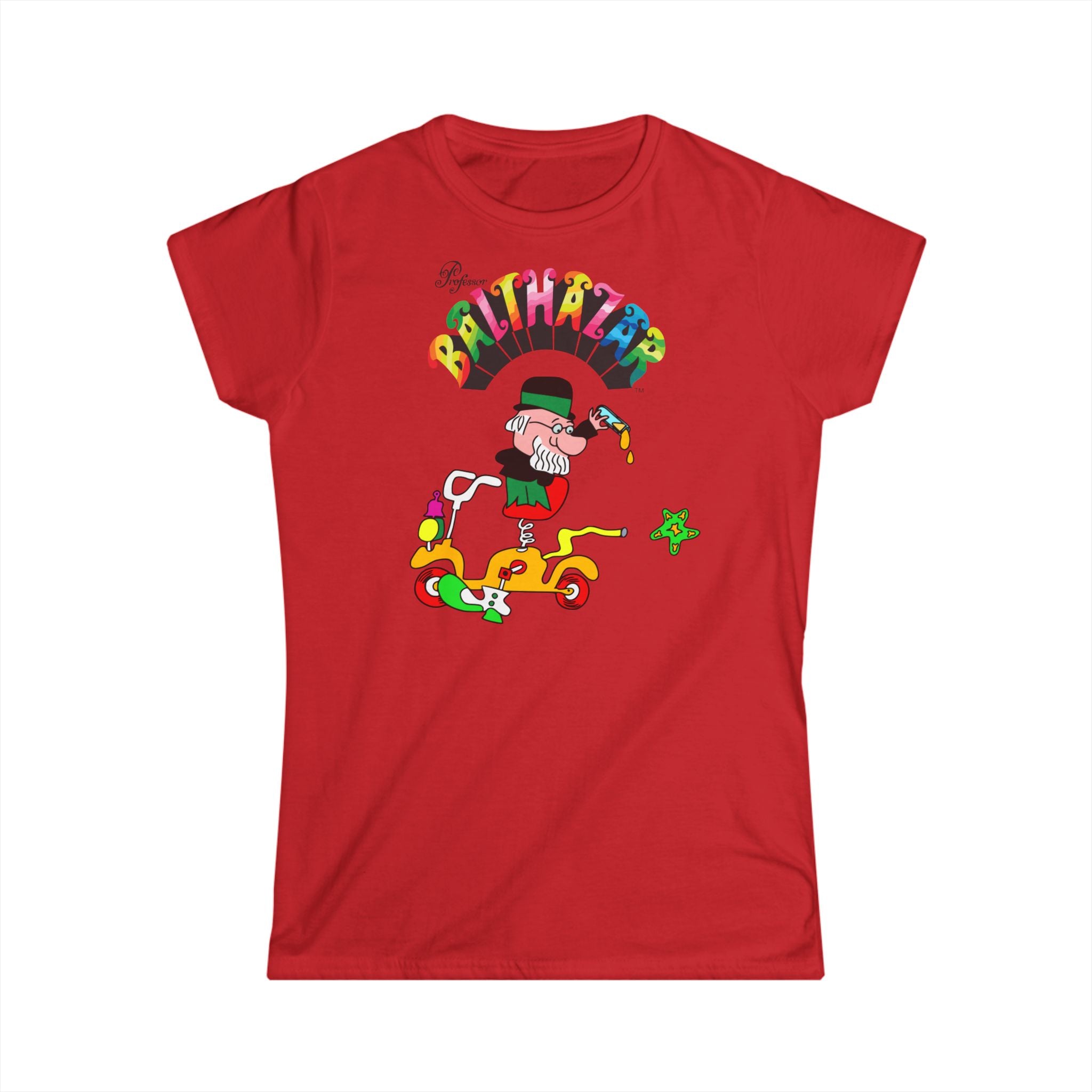 Fitted Women's T-Shirt Professor Balthazar
