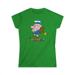 Fitted Women's T-Shirt Balthazar with a Backpack