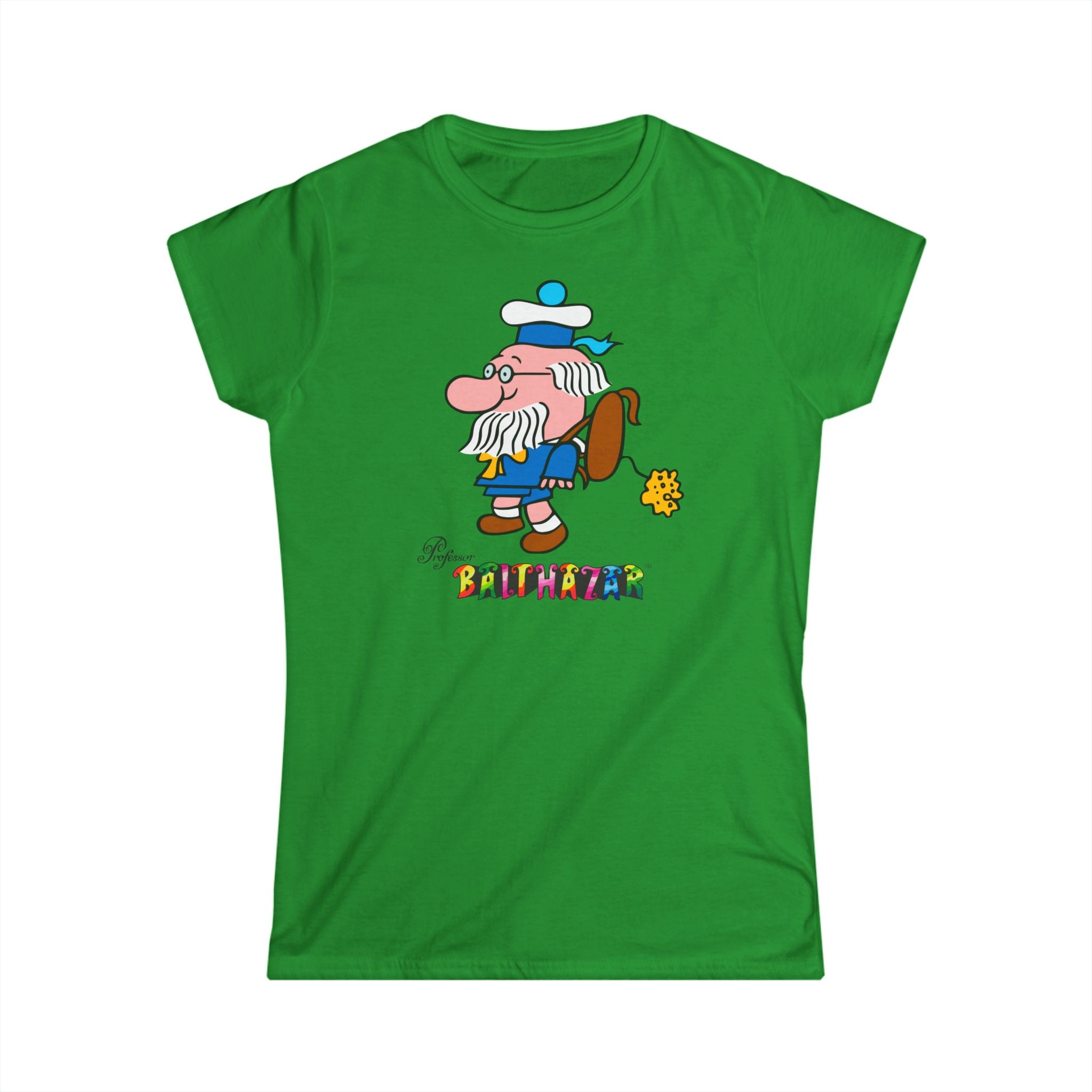 Fitted Women's T-Shirt Balthazar with a Backpack