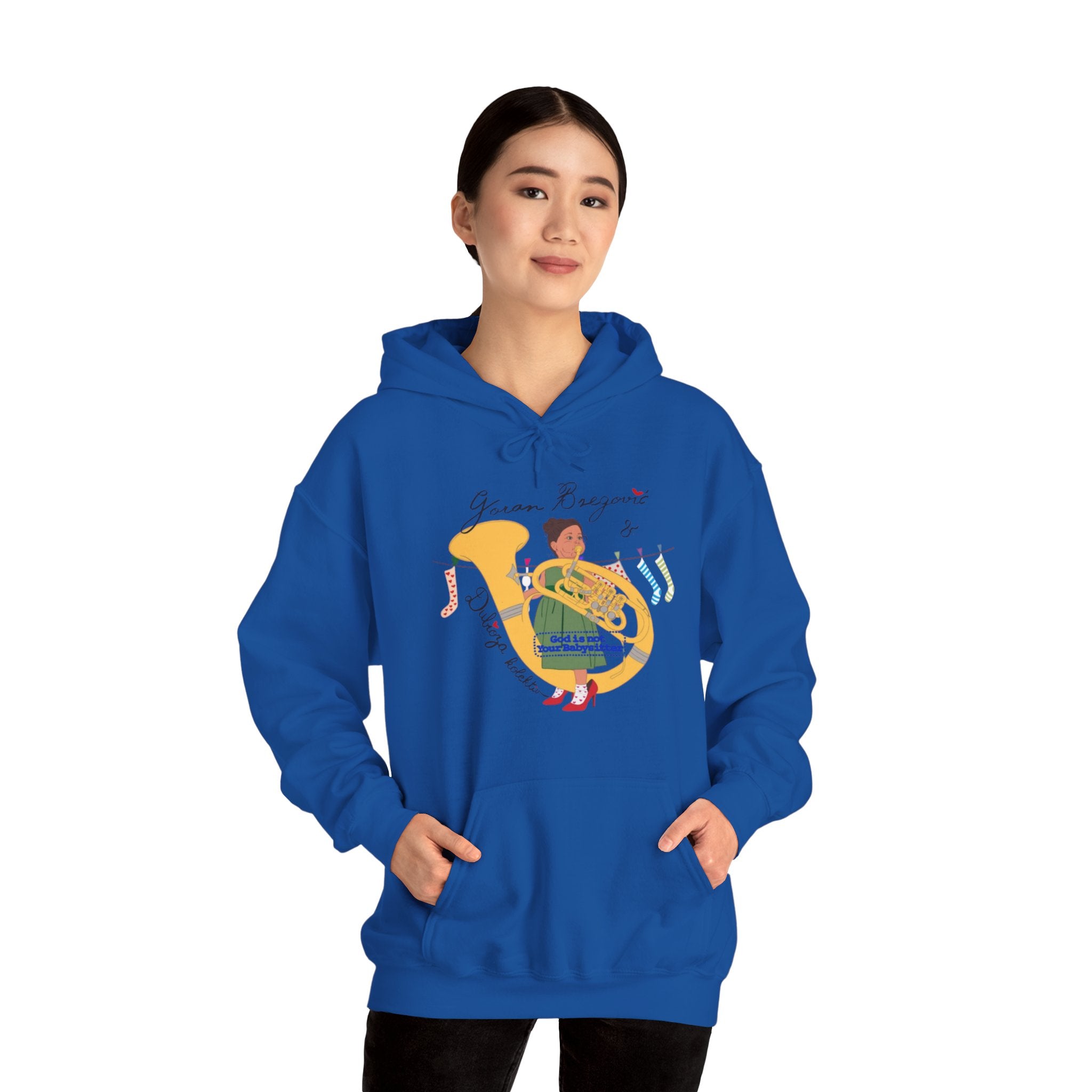 Goran Bregović x Dubioza Kolektiv "God Is Not Your Babysitter" Hoodie