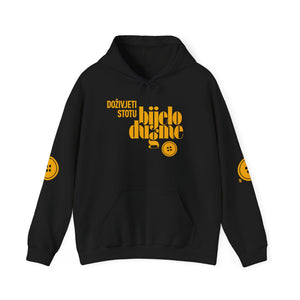 Doživjeti stotu Tour 2024/25 - Button Logo Hooded Sweatshirt