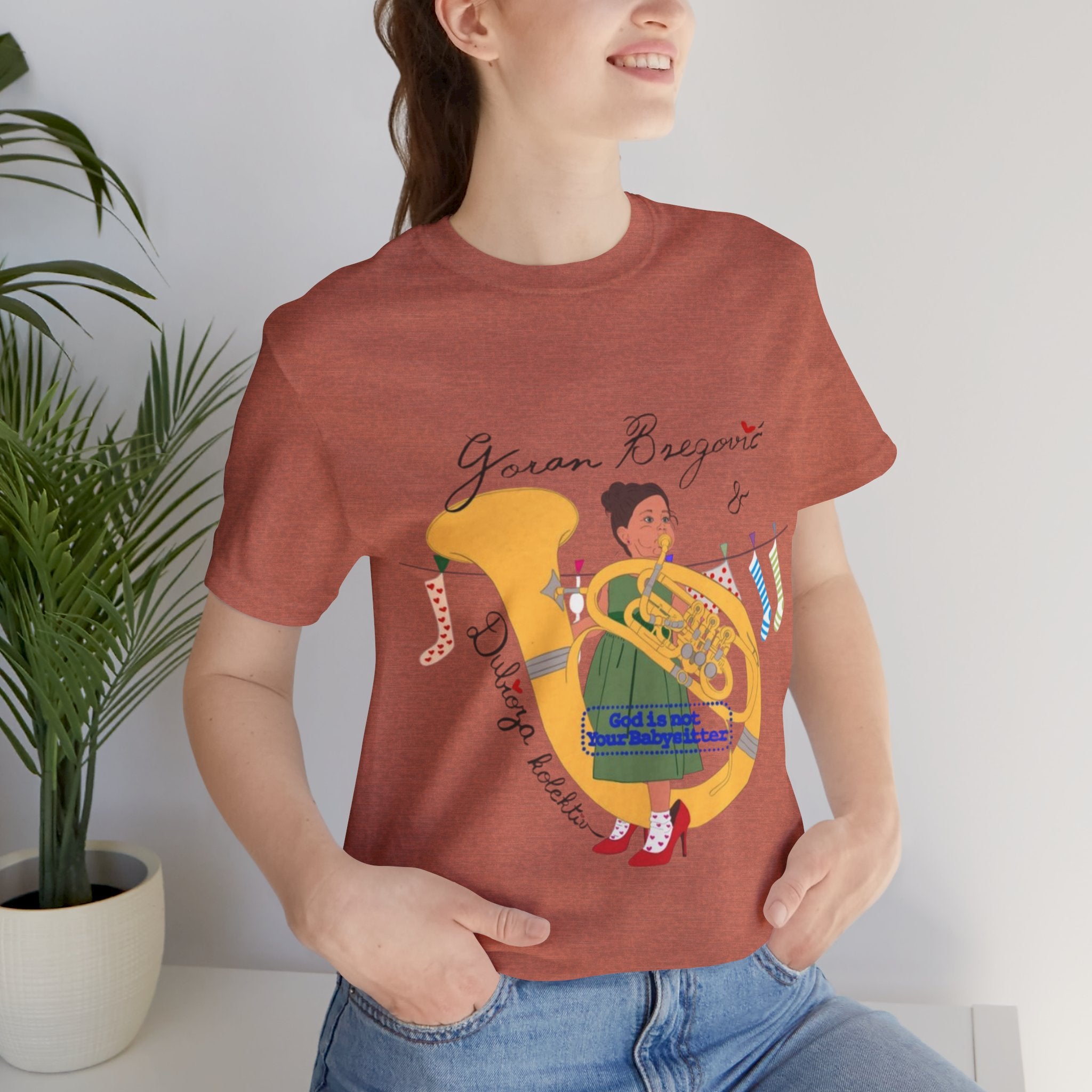 Goran Bregović x Dubioza Kolektiv "God Is Not Your Babysitter" T-Shirt