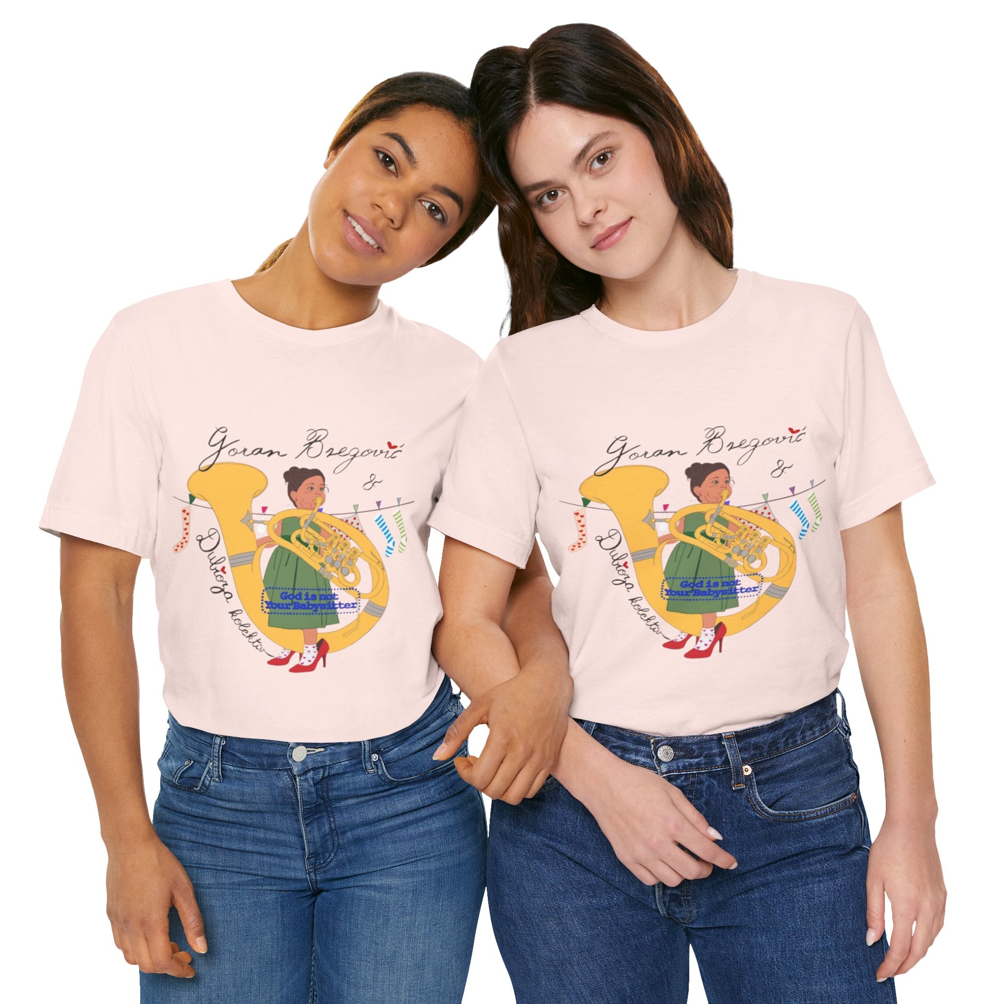 Goran Bregović x Dubioza Kolektiv "God Is Not Your Babysitter" T-Shirt