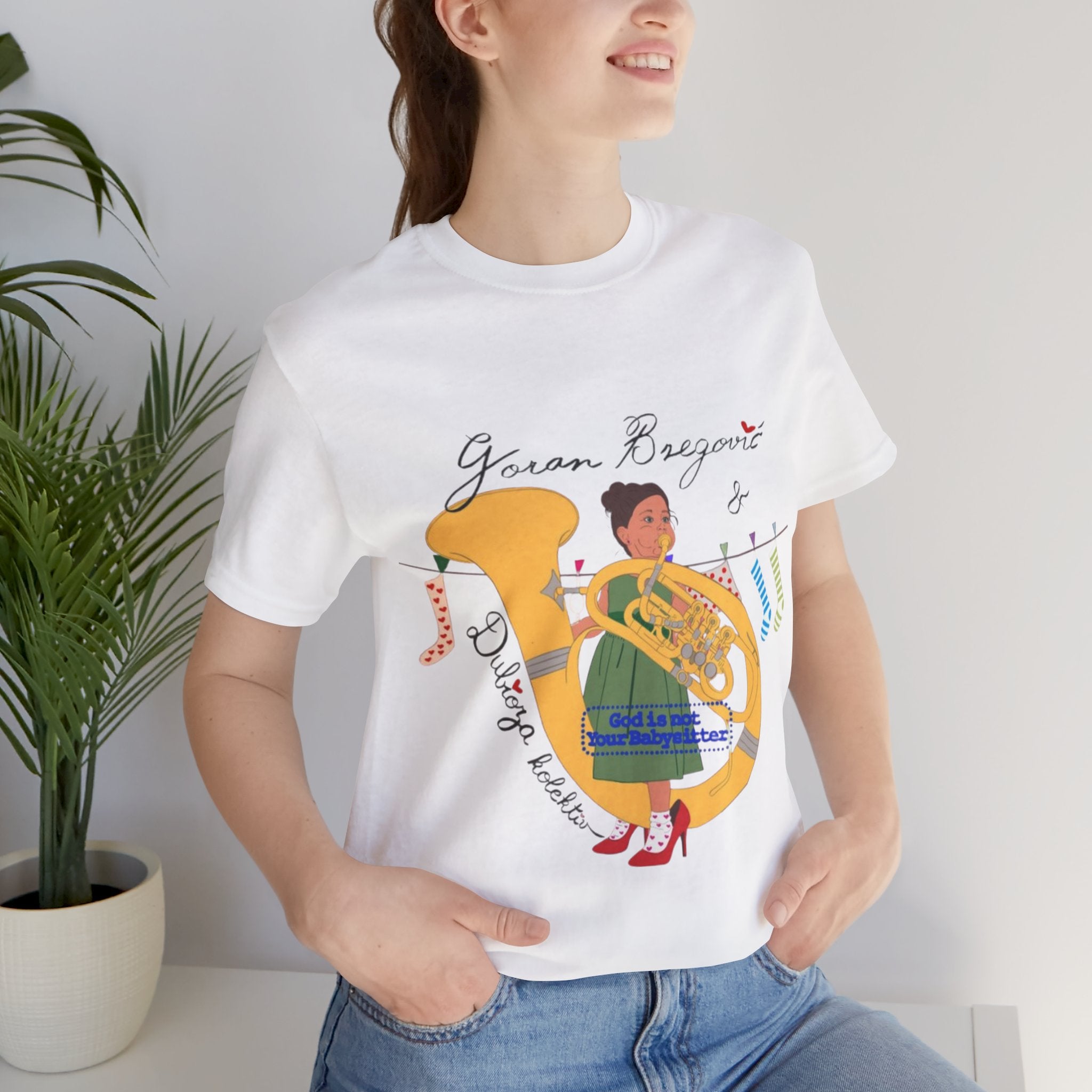 Goran Bregović x Dubioza Kolektiv "God Is Not Your Babysitter" T-Shirt