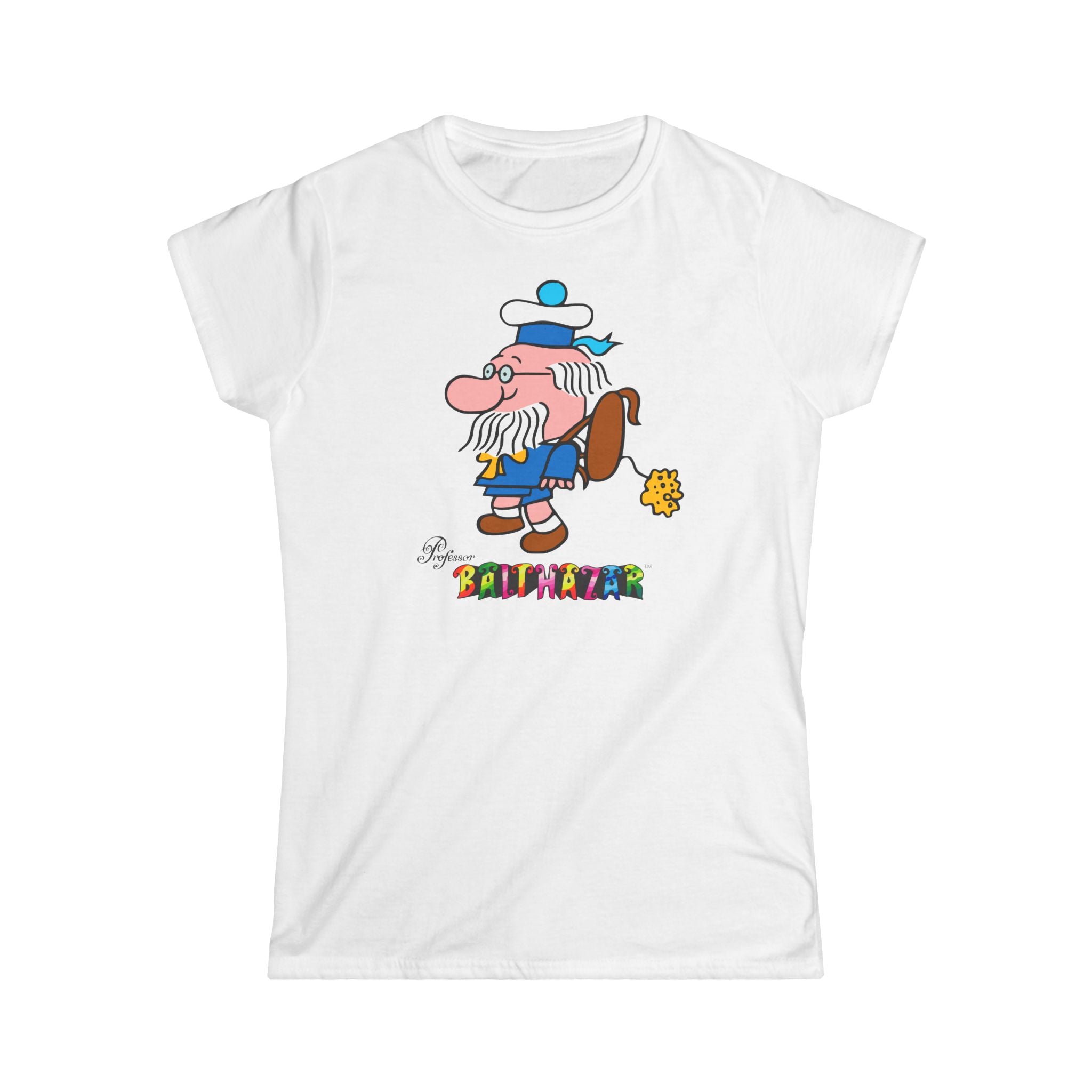 Fitted Women's T-Shirt Balthazar with a Backpack