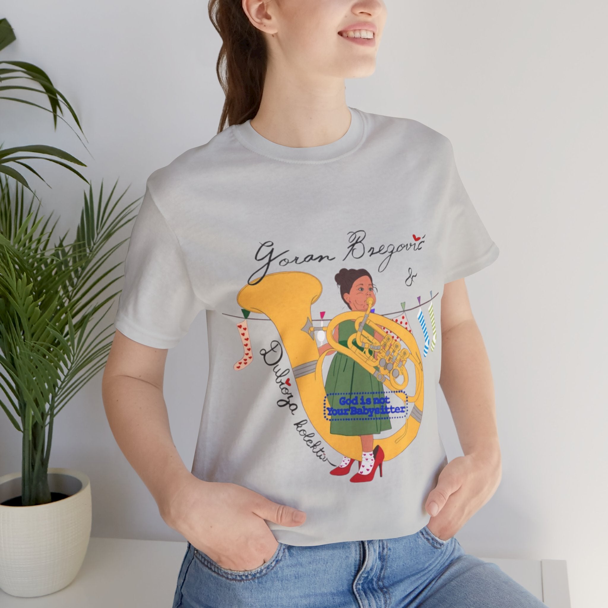 Goran Bregović x Dubioza Kolektiv "God Is Not Your Babysitter" T-Shirt