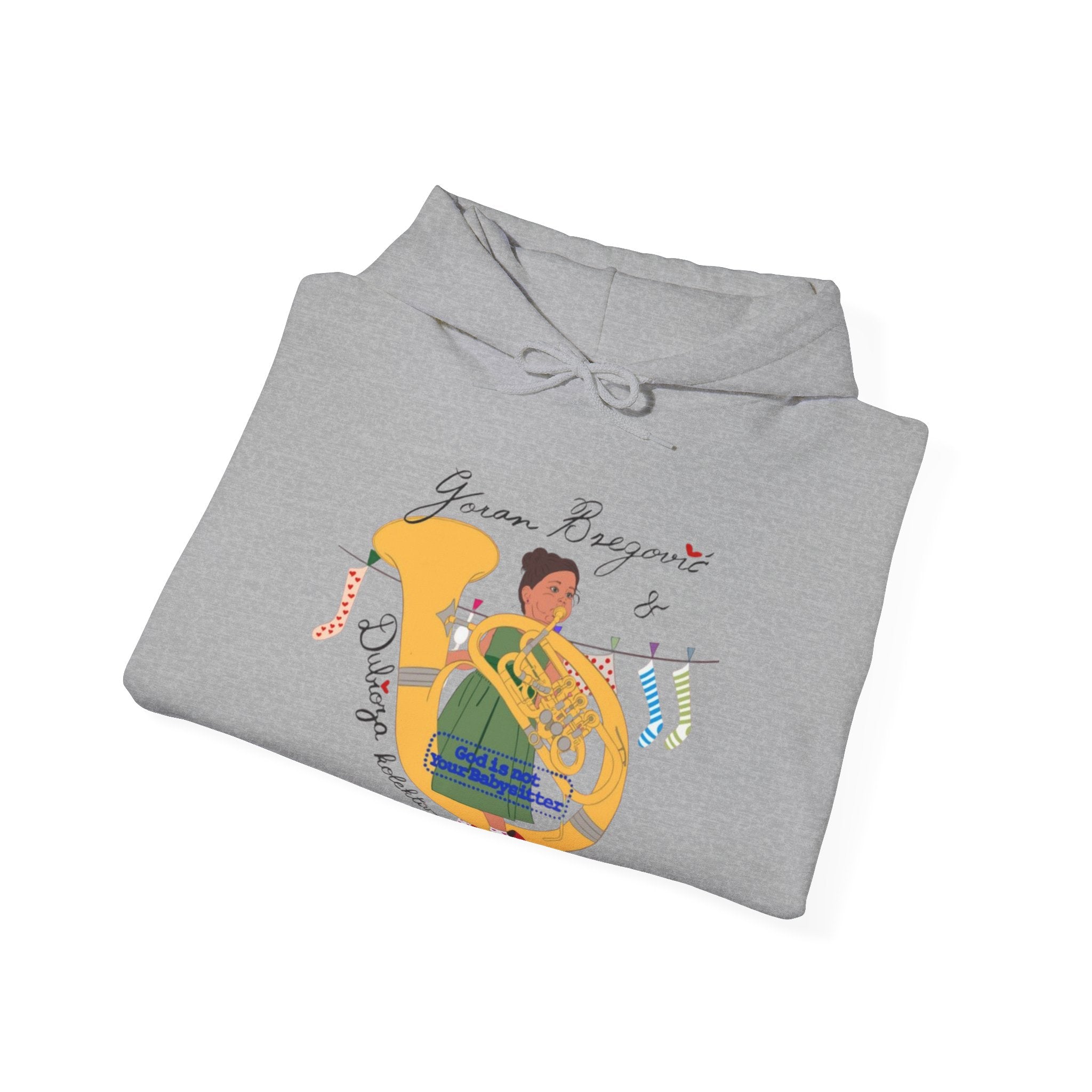 Goran Bregović x Dubioza Kolektiv "God Is Not Your Babysitter" Hoodie