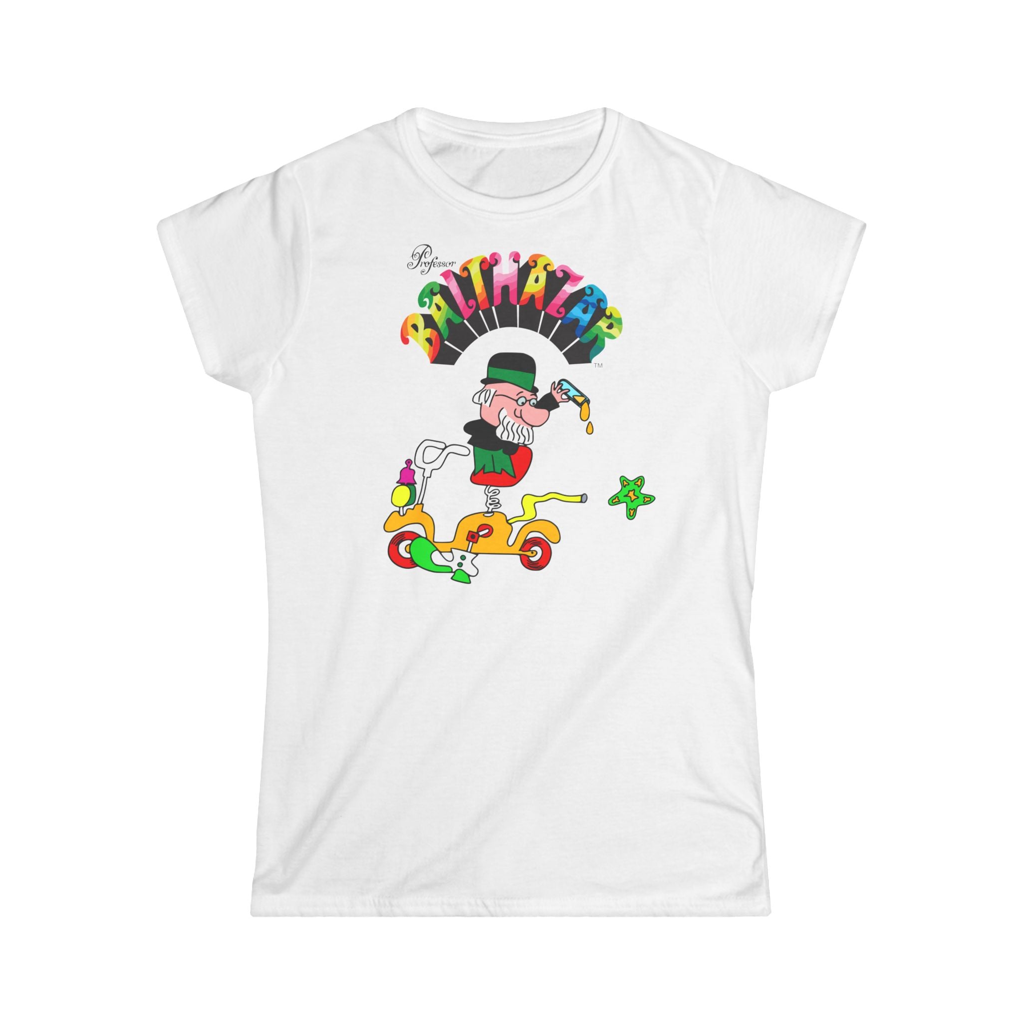 Fitted Women's T-Shirt Professor Balthazar