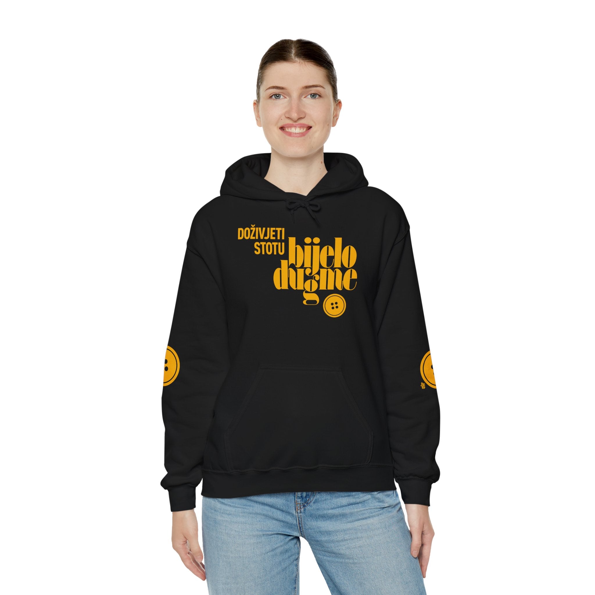 Doživjeti stotu Tour 2024/25 - Button Logo Hooded Sweatshirt