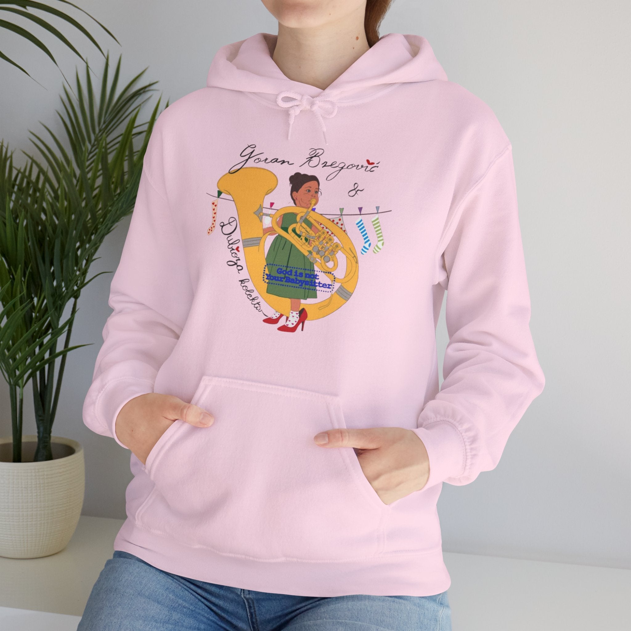 Goran Bregović x Dubioza Kolektiv "God Is Not Your Babysitter" Hoodie