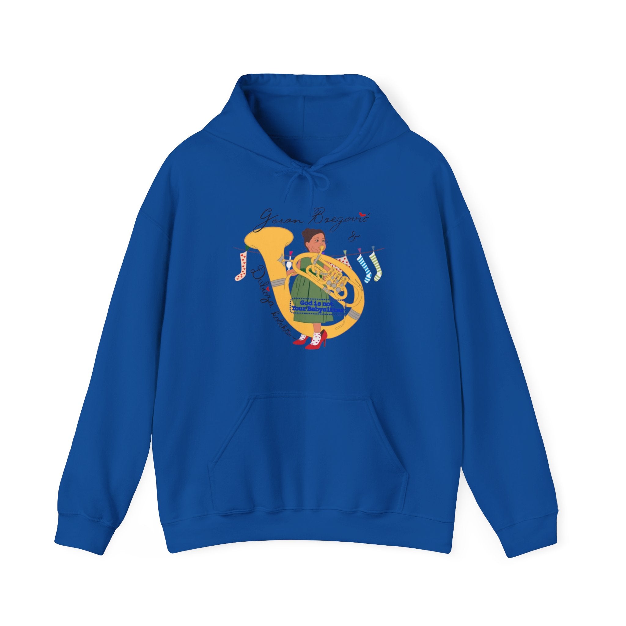 Goran Bregović x Dubioza Kolektiv "God Is Not Your Babysitter" Hoodie