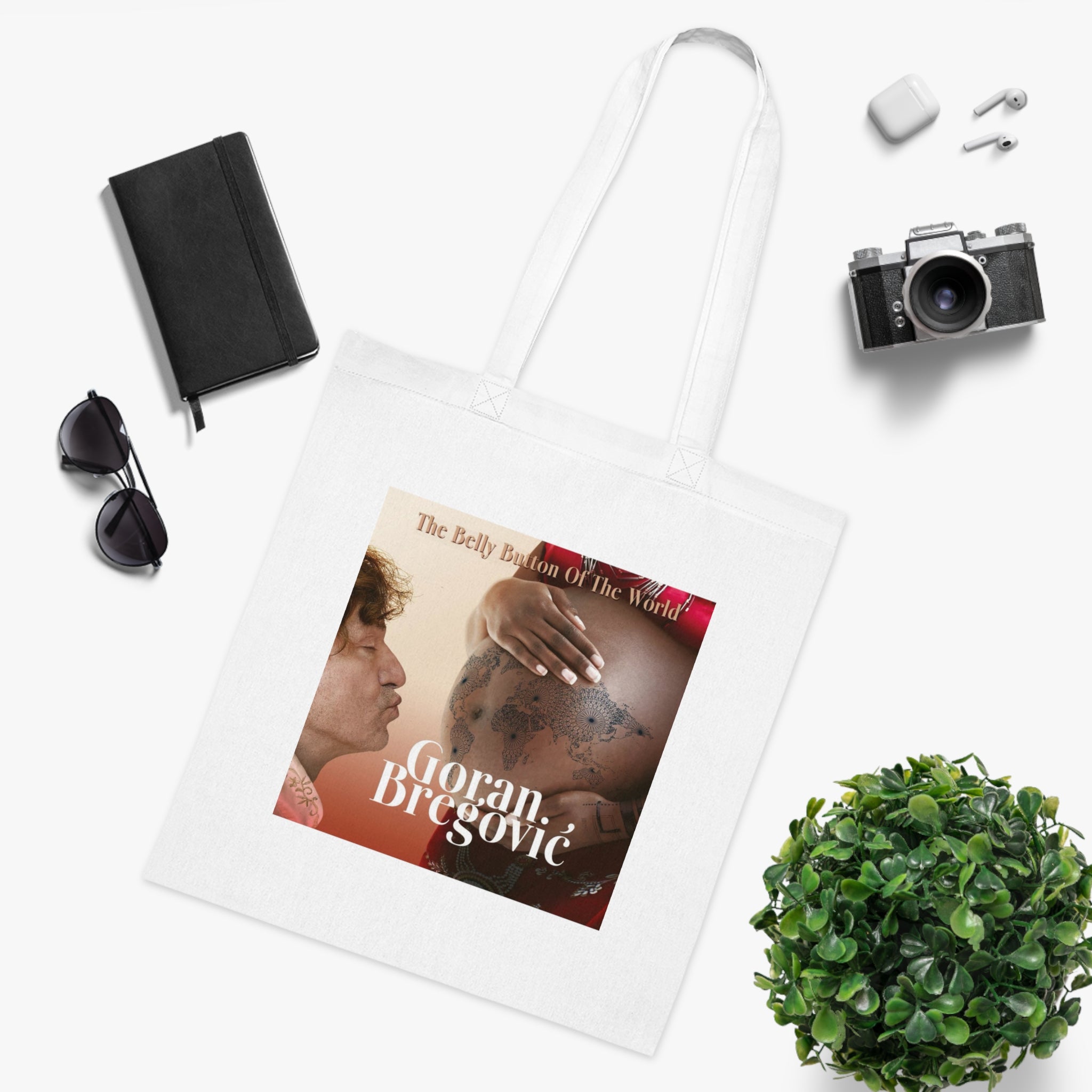 The Belly Button of the World Tote Bag