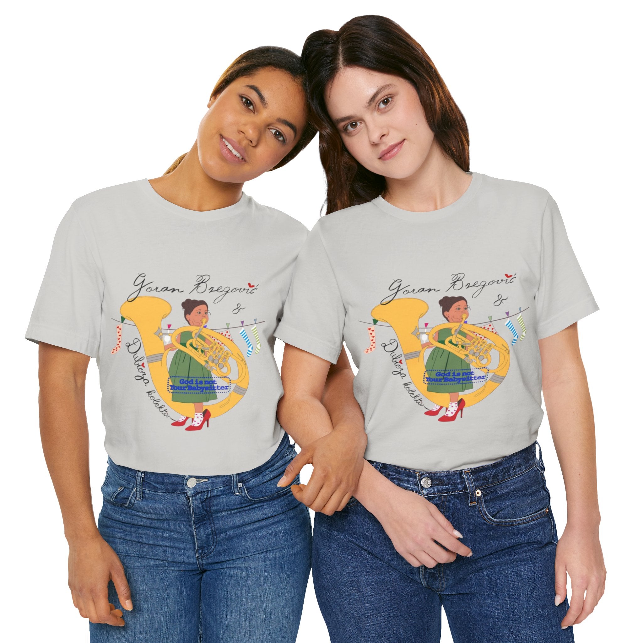 Goran Bregović x Dubioza Kolektiv "God Is Not Your Babysitter" T-Shirt
