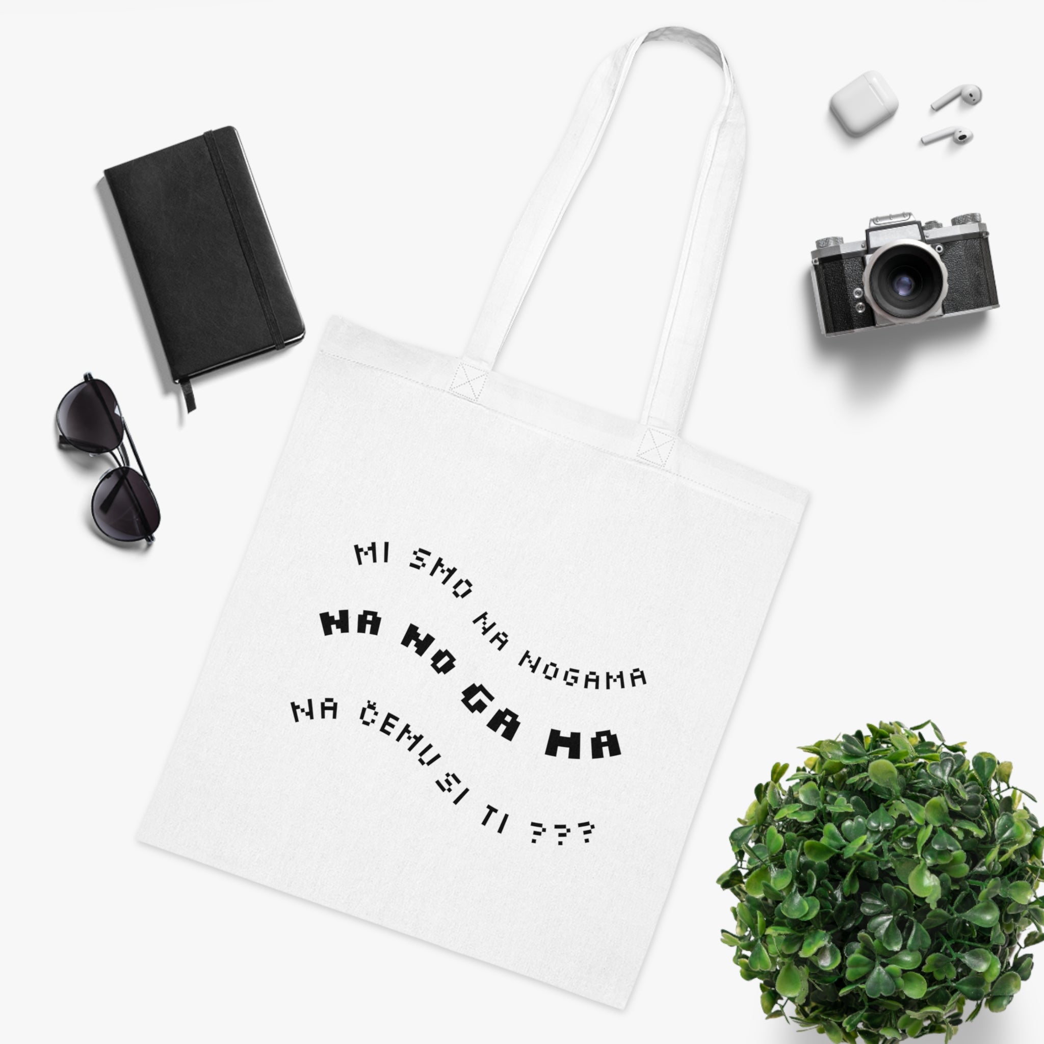 Cura i Dečko "Na Nogama" Tote Bag