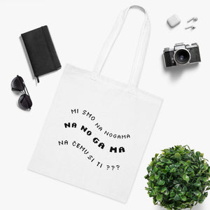 Cura i Dečko "Na Nogama" Tote Bag